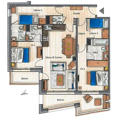 Le C By Alpine Resorts Courchevel Room photo