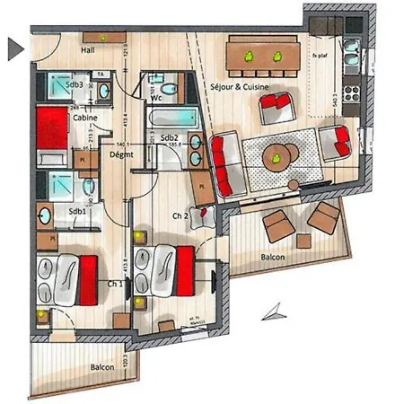 Le C By Alpine Resorts Courchevel Room photo