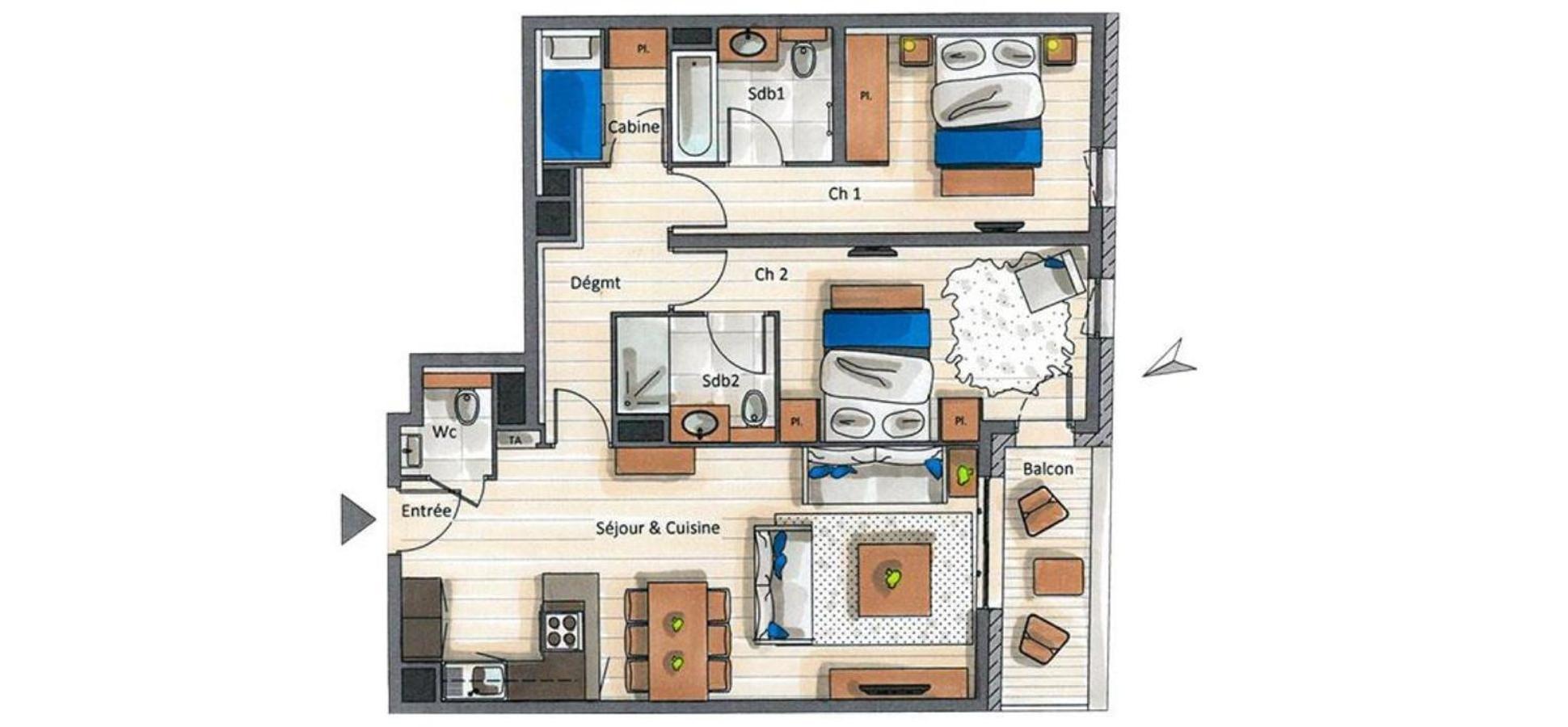 Le C By Alpine Apartment *